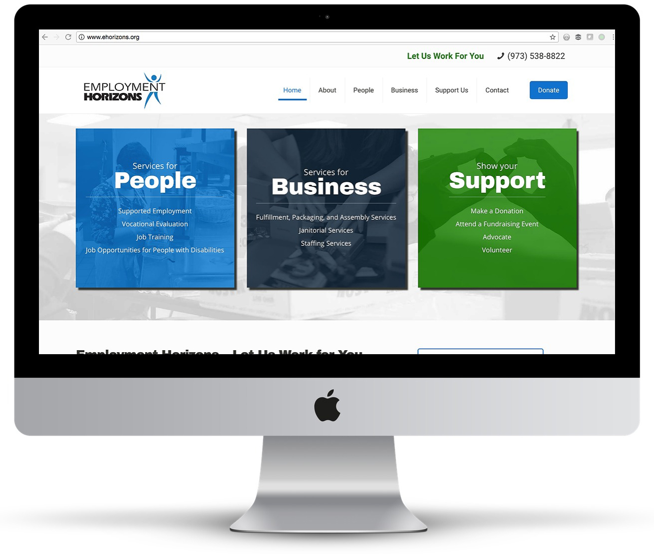 Employment Horizons New Home Page